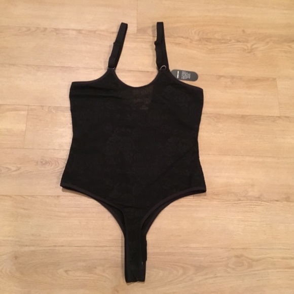 Women’s Open Bust Tummy Control Thong Bodysuit Fajas Shapewear - Picture 10 of 11